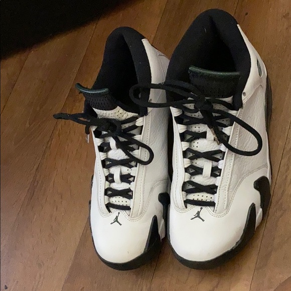 Blue and White Jordan 14 - Picture 2 of 4